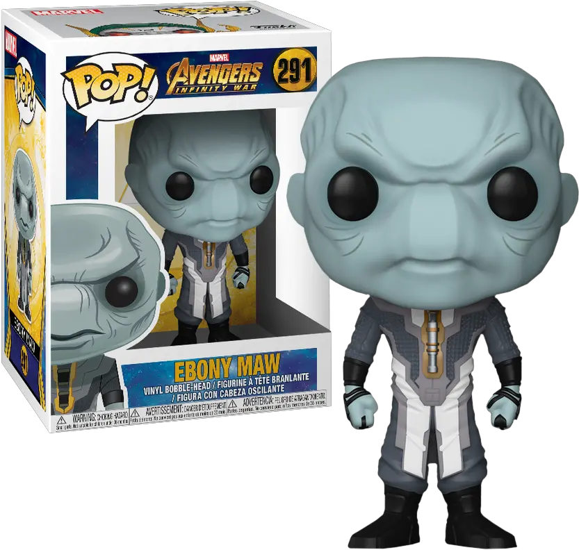  Avengers 3 Infinity War Ebony Maw Pop Vinyl Figure Ebony Maw Funko Pop Png Infinity Gauntlet Logo