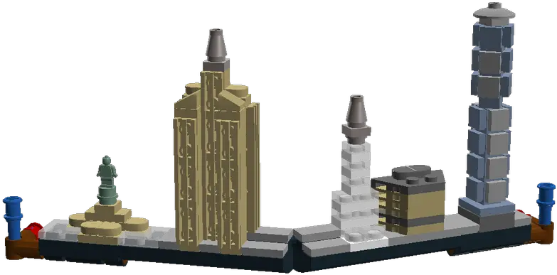  Lego Ideas Lego New York Skyline Png New York Skyline Png