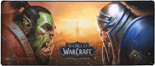  World Of Warcraft Battle For Azeroth Gaming Desk Mat Warcraft Orcs Vs Humans Png Battle For Azeroth Logo