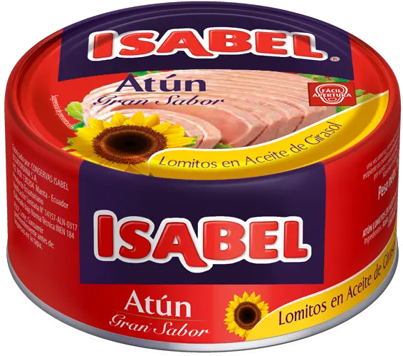  Download Atún En Aceite De Girasol 160 Gr Isabel Full Atun Isabel Png Girasol Png