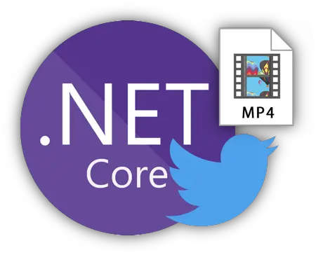  Chunked Upload To Twitter With C Core Png Twitter Logo 2019