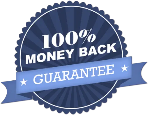  The Bread Pal Easy Return Policy 100 Money Back Guarantee Seal Transparent Png Money Back Guarantee Png