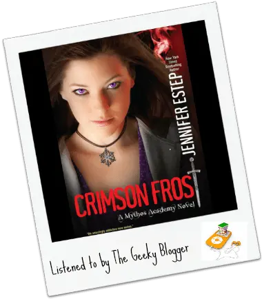  Audiobook Review Crimson Frost By Jennifer Estepnarrated Poster Png Killer Frost Png