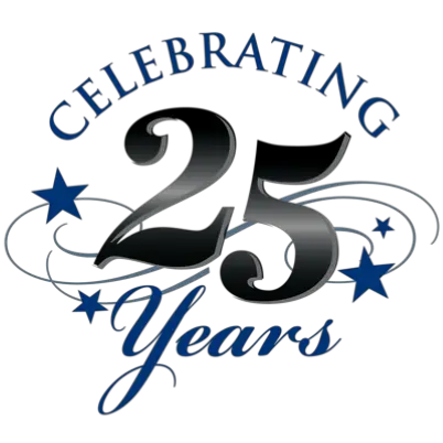  Celebrating 25 Years Of Adventures Celebrating 25 Years Anniversary Png Anniversary Png