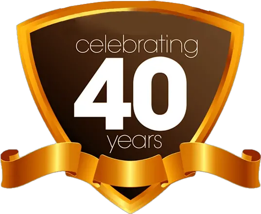  Download Ffa Emblem Transparent Celebrating 40 Celebrating 40 Years In Business Png Ffa Emblem Png