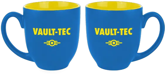  Fallout Mug Vault Tec Twocolor Fallout Hrncek Png Fallout 2 Logo