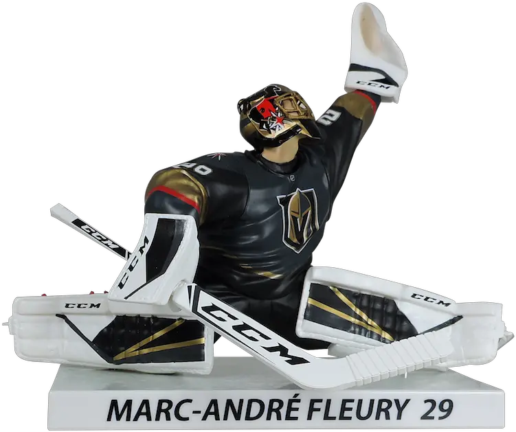  Miac Merchandising Fleury Vegas Golden Knights Nhl 19 Marc Andre Fleury Png Vegas Golden Knights Logo Png