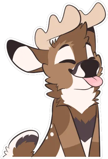  Furry Telegram Stickers Pulexart Deer Furry Telegram Stickers Png Furry Icon