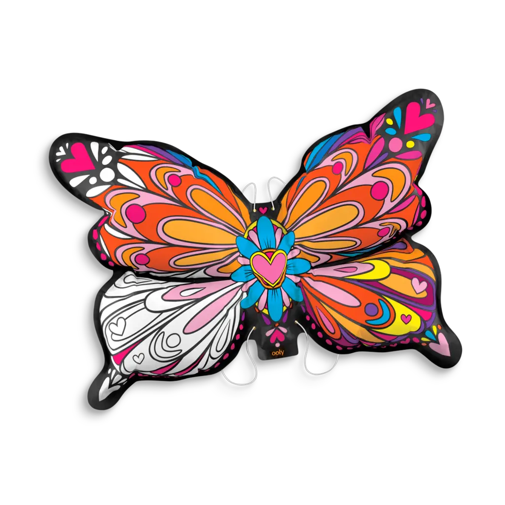  3d Colorables Dress Up Butterfly Wings Coloring Toy Coloring A Butterfly Png Butterfly Transparent