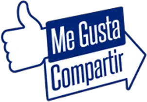  Me Gusta Compartir White Arrow Sharing Png Me Gusta Png