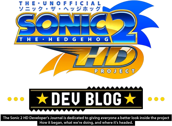  Sonic 2 Hd Developeru0027s Journal Graphic Design Png Sonic Hedgehog Logo