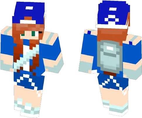  Download Pokemon Trainer Minecraft Skin For Free Cartoon Png Pokemon Trainer Transparent