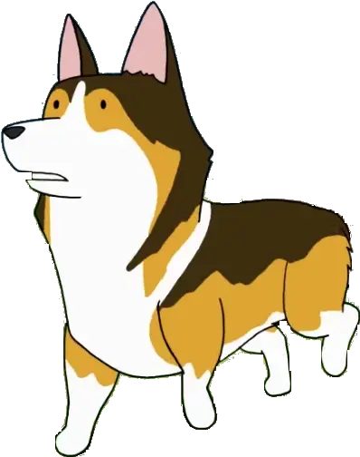  Messenger Corgi Corgi Atticus Infinity Train Png Corgi Png