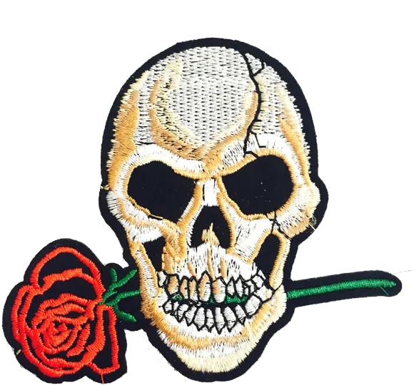  Download Hd Rose Rose And Skull Png Png Skull