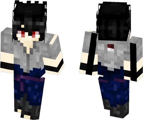  Download Sasuke Uchiha Naruto Minecraft Skin For Free Fictional Character Png Sasuke Uchiha Png