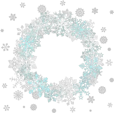  Snowflakes Png And Vectors For Free Download Dlpngcom Circle Snowflake Border Transparent Background