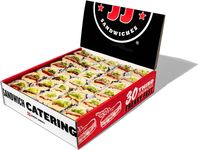  Sandwich Catering Party Platters U0026 Box Lunches Jimmy Johnu0027s Jimmy Johns Catering Png Lunch Tray Icon