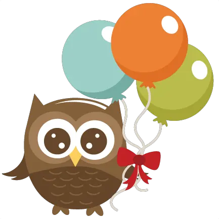  Pin Owl Holding Balloons Png Owl Silhouette Png