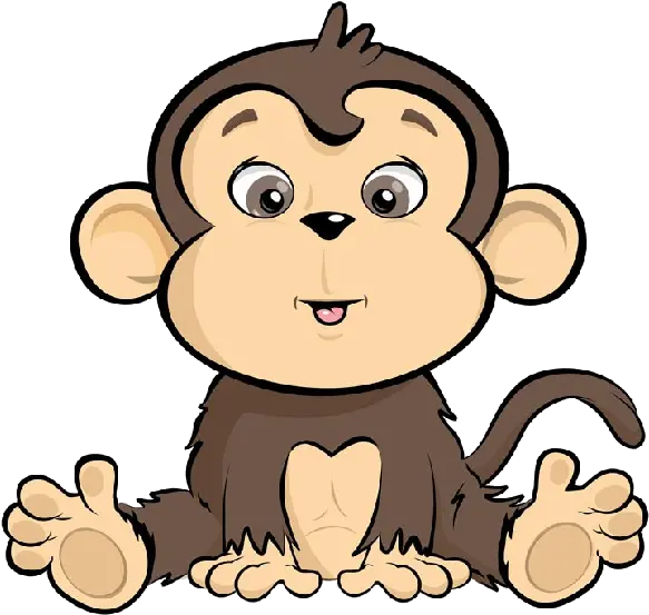  Banner Free Library Ape Clipart Cute Monkey Cartoon Png Monkey Cartoon Png Cute Monkey Png