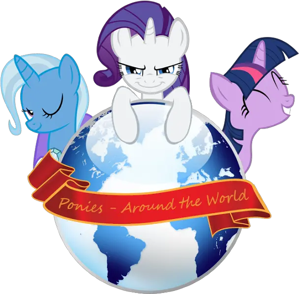  Ponies Take Over The World Png Bronycon Logo