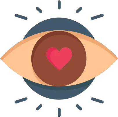  Day Education Eye Eyes Light Love Valentine Illustration Png Heart Eyes Png