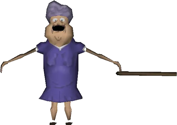  Psp Spongebob Squarepants The Yellow Avenger Old Lady Cartoon Png Old Lady Png