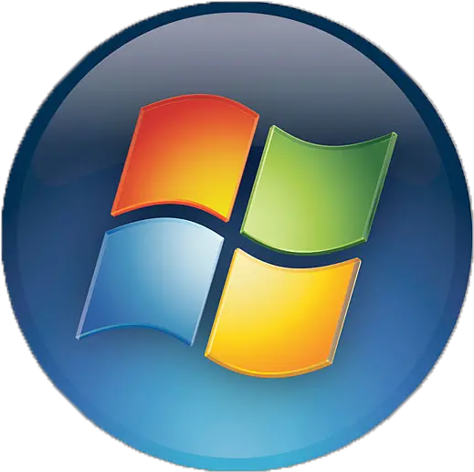  Windows Round Logo Windows 7 Logo Transparent Png Round Logo