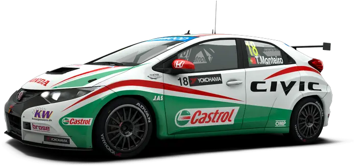  Download Honda Civic Wtcc Honda Civic Tcr Icon Png Full Honda Race Car Png Honda Icon