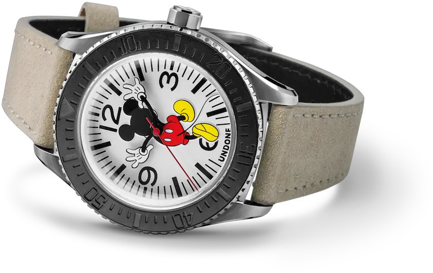  Undone X Disney Mickey Mouse U201cguess Whou0027s Backu201d Watch The Watch Strap Png Mickey Mouse Ears Icon