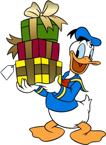  Donald Duck Christmas Clipart Png Daisy