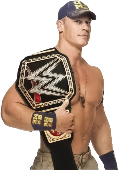  John Cena Pics John Cena With Wwe Championship Png Cena Png