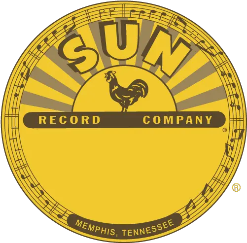  Sun Records Officially Licensed Half Logo Totebag U2013 The Sun Records Black And White Png Sun Logo Png