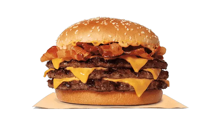  Triple Stacker King Bacon King From Burger King Png Burger King Png