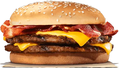  Download King Whopper Tendercrisp Cheeseburger Bacon Burger Double Bacon Burger King Png Burger King Png