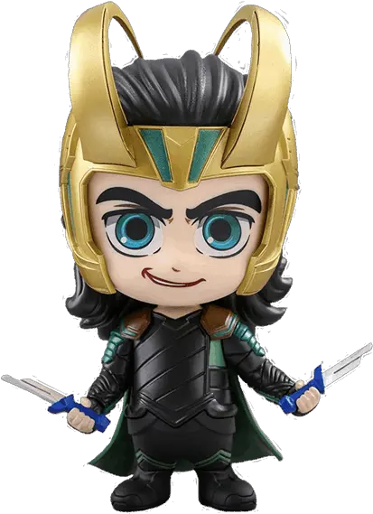  Loki Cosbaby Vinyl Hot Toys Thor Ragnarok Mini Hela Png Loki Transparent