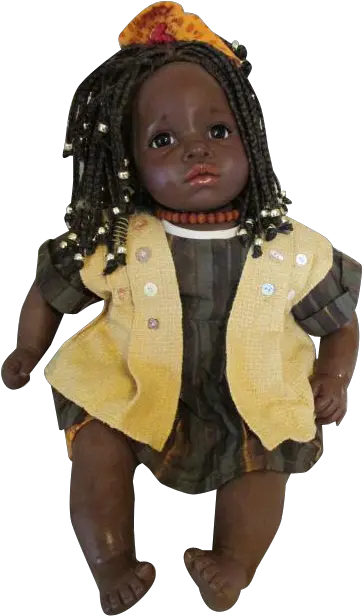  Download Beautiful African American Doll Png Baby Doll Png