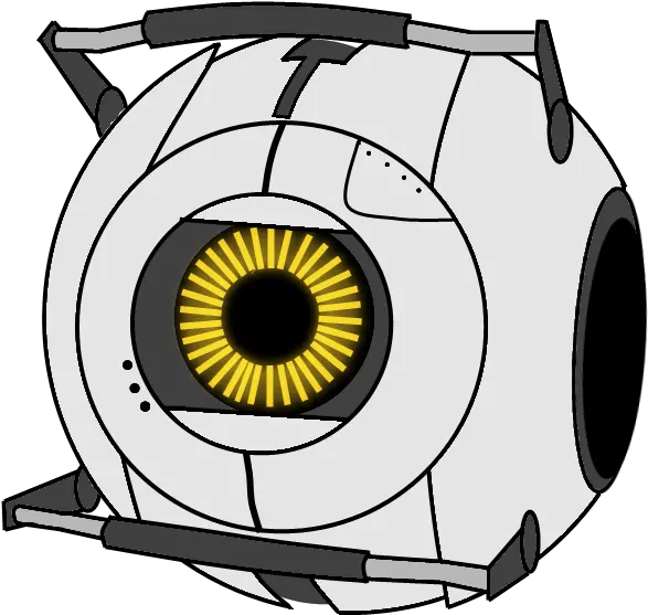  613 X 572 7 0 Portal 2 Curiosity Core Png Portal 2 Logo Png