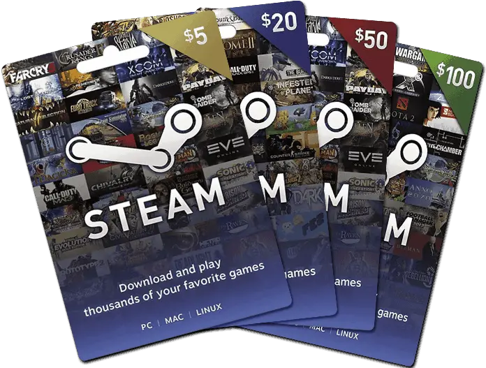  Buy Us Steam Gift Cards Email Delivery Mygiftcardsupply Steam Wallet Gift Card Png Minecraft Steam Icon