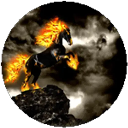  Ghost Rider Horse Roblox Fiery Hell Horse Png Ghost Rider Png