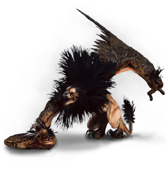  Griffin Creature The Official Witcher Wiki Griffin Witcher 3 Png Griffin Png