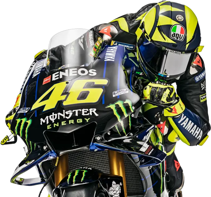  Monster Energy Yamaha Motogp Valentino Rossi 2019 Png Team Yamaha Monster Motogp 2019 Monster Energy Png