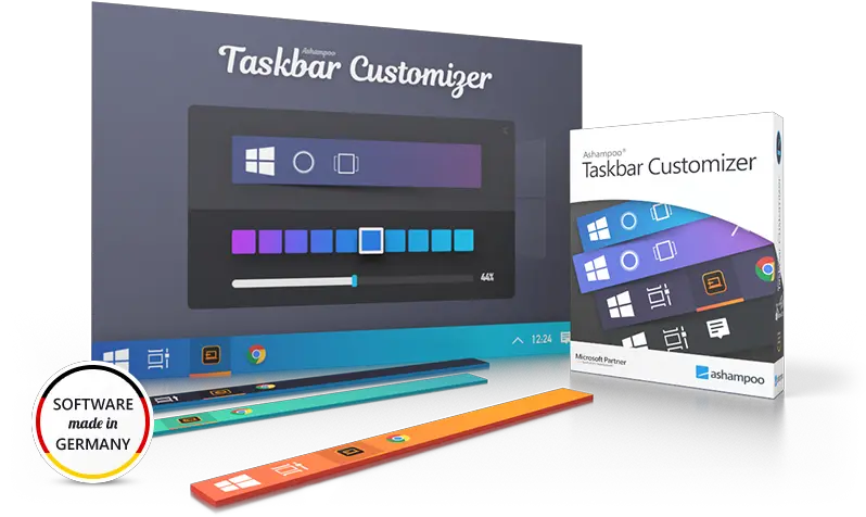  Ashampoo Taskbar Customizer Horizontal Png Windows 7 How To Place Language Icon On Taskbar