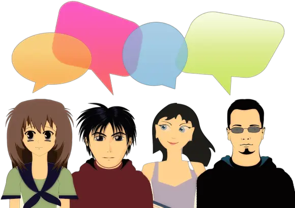  People Talking Png Images Download French Discussion People Talking Icon Png