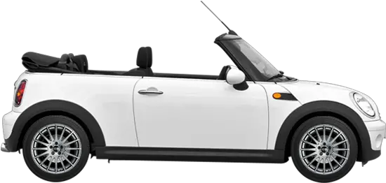  Mini Cooper Convertible R57 2009 2010 2011 2012 2013 Mini Cooper Cabrio Pepper White Png Mini Cooper Png