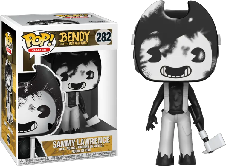  Bendy And The Ink Machine Logo Png Sammy Lawrence Funko Pop Bendy And The Ink Machine Logo