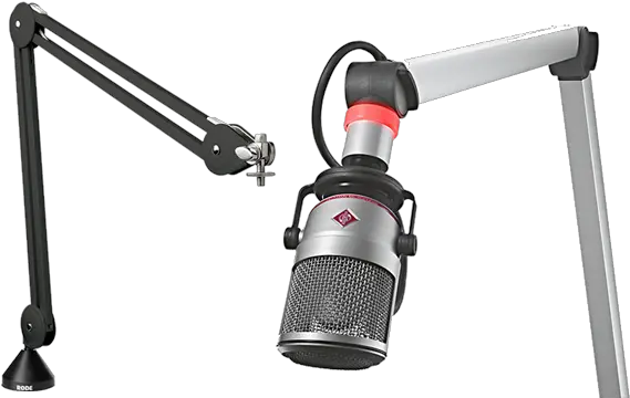  Equipment Youu0027ll Find In A Radio Station Røde Psa1 Swivel Mount Studio Microphone Boom Arm Png Radio Microphone Png