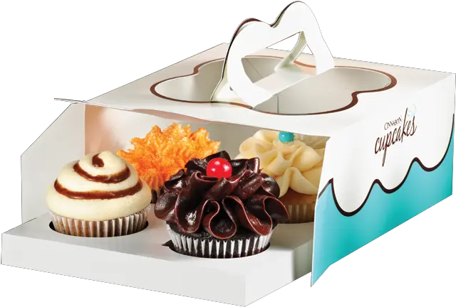  Cinnabon The Cupcake Addictu0027s Collection Oven Cupcake Box Dieline Png Box Transparent Background