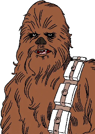  Wookie Chewbacca Clipart Characters Star Wars Clipart Png Chewbacca Png