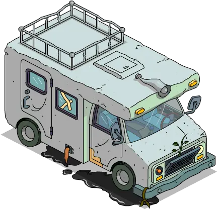  Crappy Rv The Simpsons Tapped Out Wiki Fandom Crappy Rv Simpsons Png Rv Png