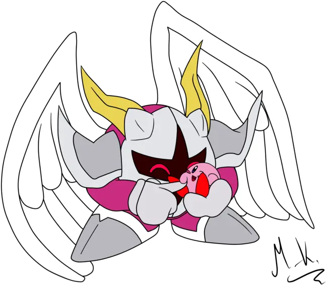  Meta Knight Kirby Right Back Kirby Right Back At Ya Meta Knight Png Meta Knight Png